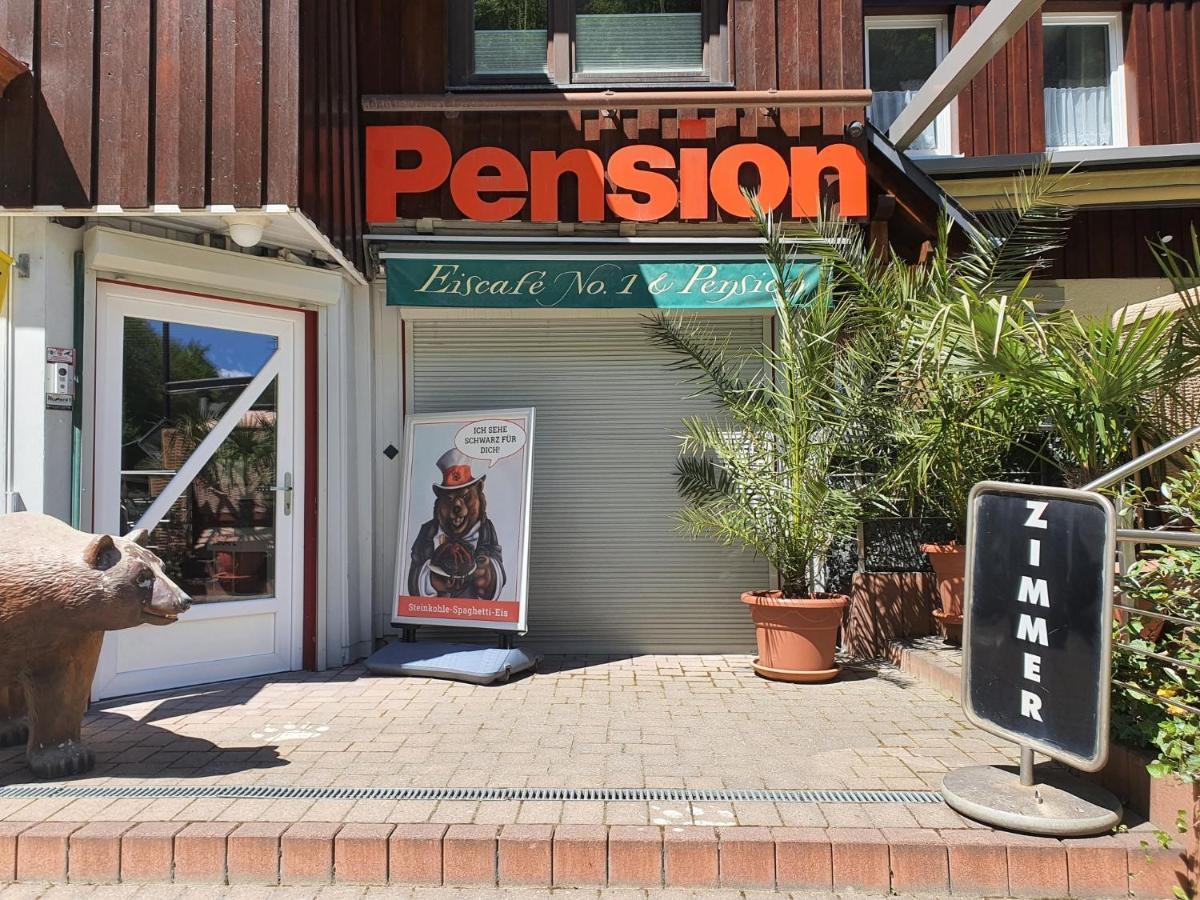 Numero1-Pension Und Cafe Rubeland Buitenkant foto